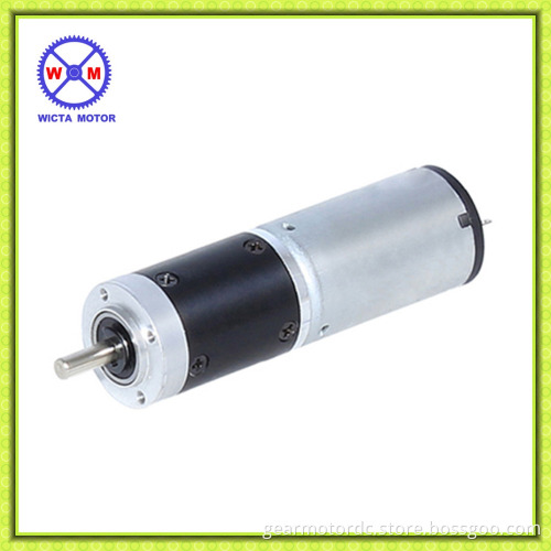 Reversible planetary metal gearbox high torque long lifetime electric geared motor dc 12v